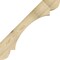 Ekena Millwork 6"W x 38"D x 38"H Olympic Rough Sawn Knee Brace, Douglas Fir BRC06X38X38OLY00RDF - alternate 2